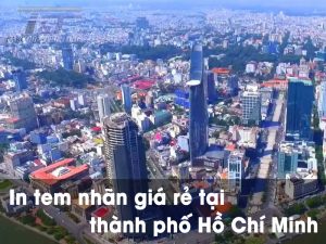 In tem nhãn thành phố Hồ Chí Minh